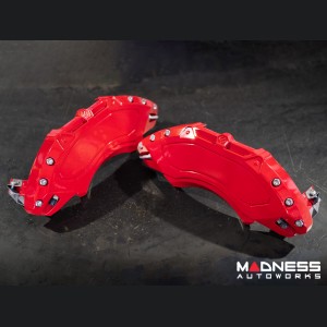 Tesla Model X Brake Caliper Cover Kit - Set of 4 - Red